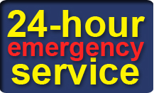 24 hour emergency service